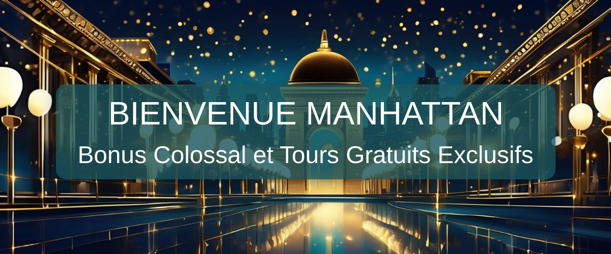 Manhattan Casino welcome bonus